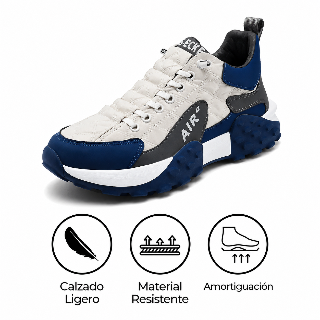 Nuevos zapatos deportivos con plataforma antideslizante -Flex Air™ 2026
