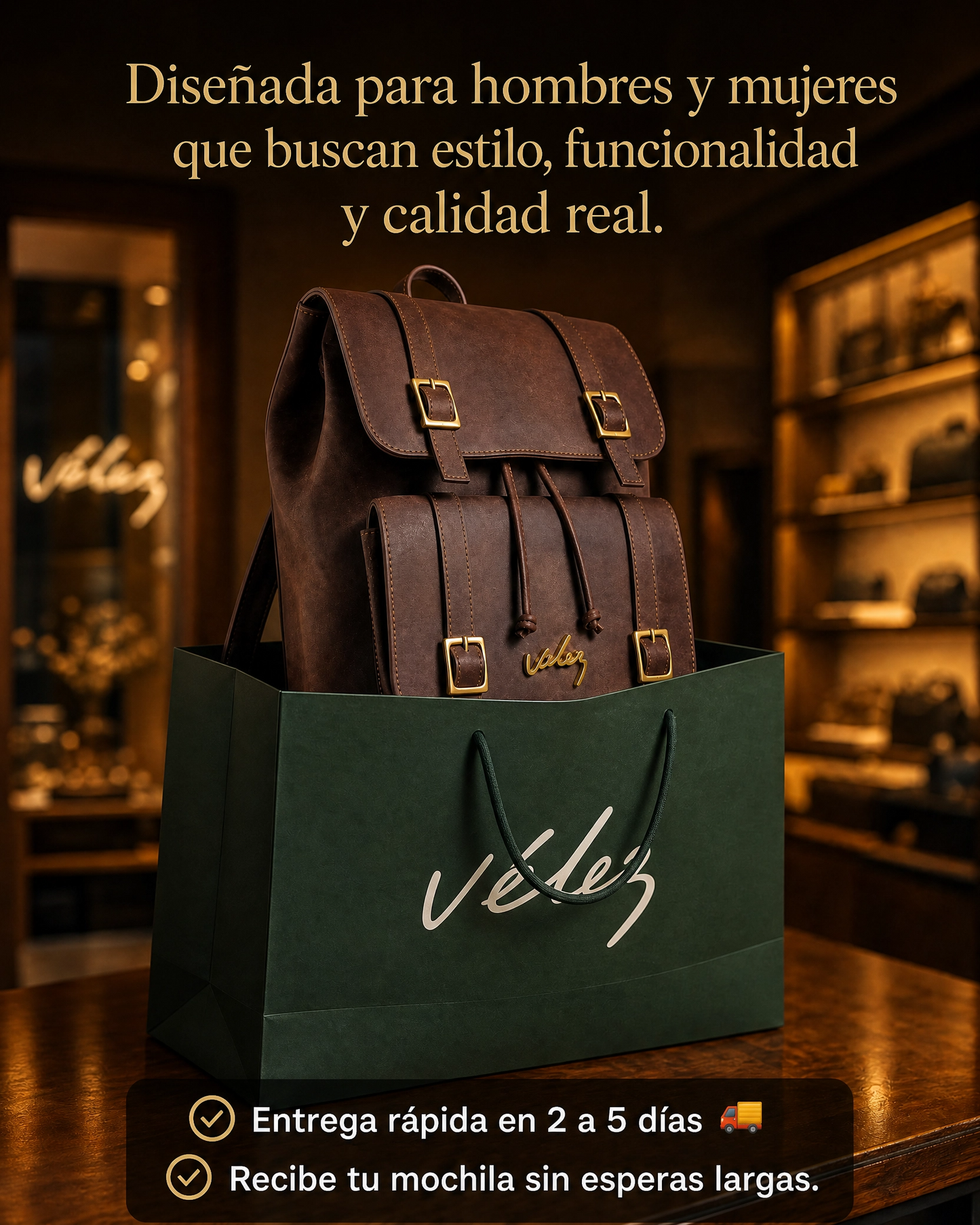 Morral Vélez Cuero Legítimo Más Deseado – Oferta especial 80% OFF Solo Hoy🎁