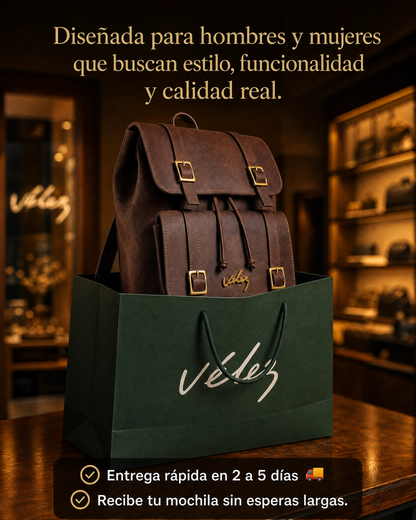 Morral Vélez Cuero Legítimo Más Deseado – Oferta especial 80% OFF Solo Hoy🎁